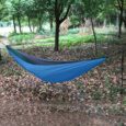Outdoor camping warm cover cotton hammock